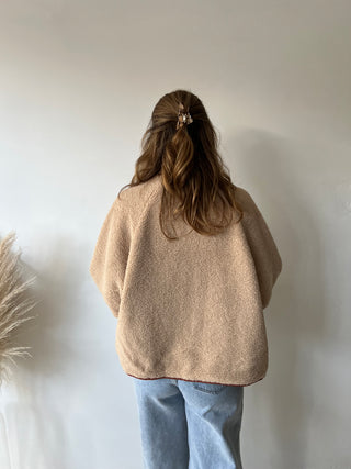 Terracotta reversible jacket