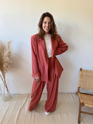 Terracotta blazer