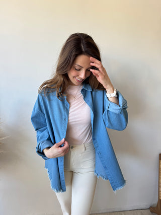 Iconic denim shirt
