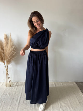 Navy two piece summer set