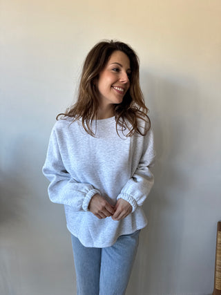 Pilates grey sweater