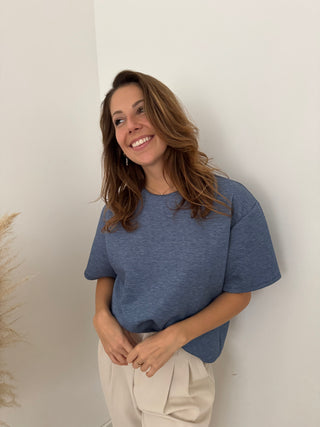 Super soft blue jeans t-shirt