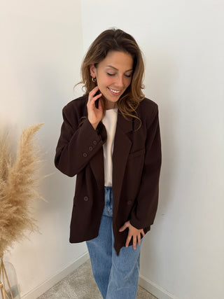 Brown blazer