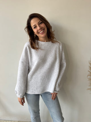 Colorful dog mom sweater