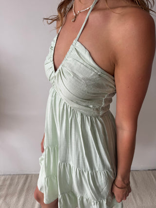 Mint summer dress
