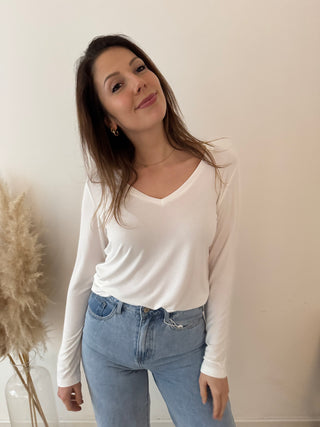 Soft white t-shirt