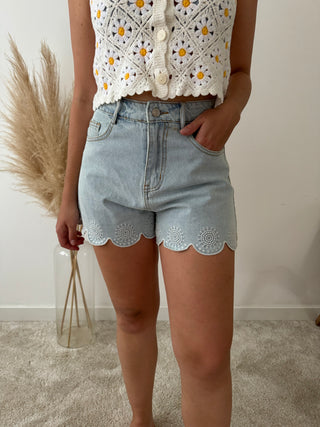 Sunny denim shorts