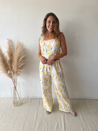 Yellow flowers summer set