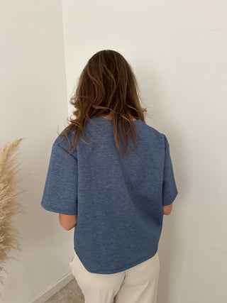 Super soft blue jeans t-shirt