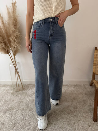 Hearts wide jeans