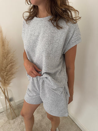 Grey soft comfy set