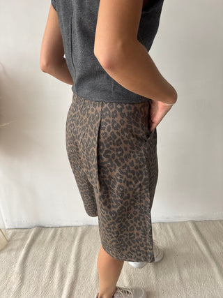 Leopard jorts