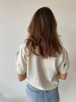 Summer short sleeves knit