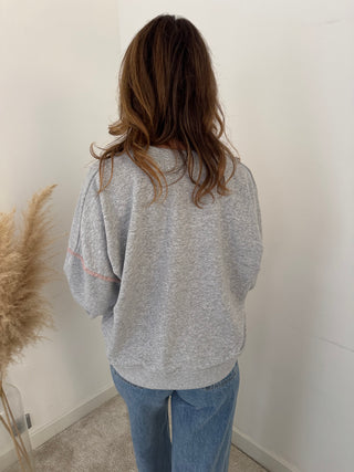 Grey ciao sweater