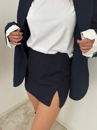 Navy skort set