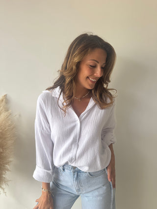 red heart white tetra shirt