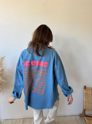 Iconic denim shirt