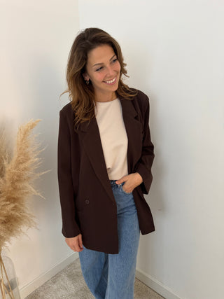 Brown blazer