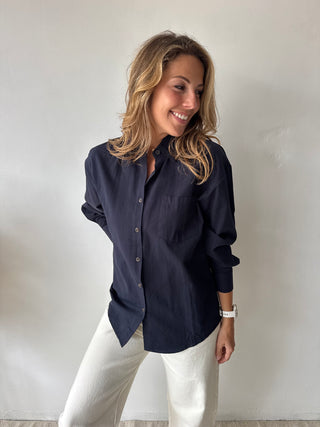 Classic navy shirt
