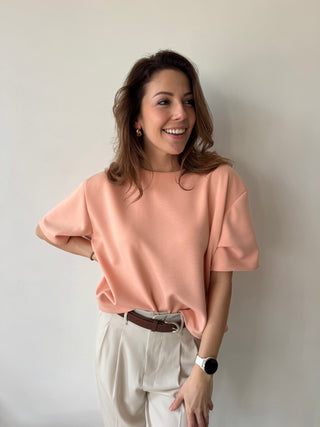 Super soft peach t-shirt