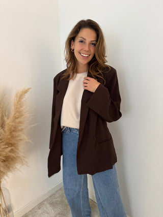 Brown blazer