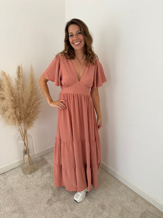 Dreamy old pink dress