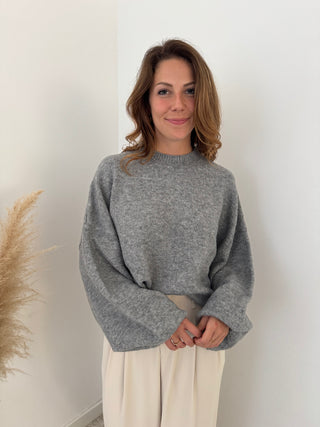 Simple soft grey knit