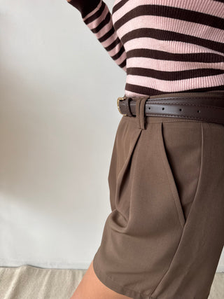 Coffee belt short