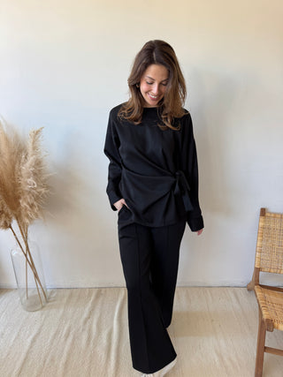 Black soft knot set