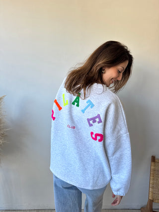 Pilates grey sweater