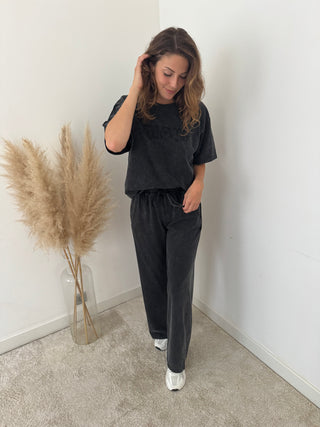Black amour set