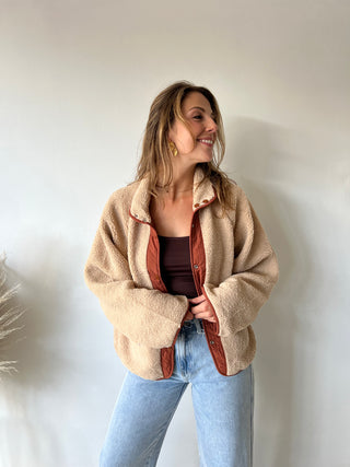 Terracotta reversible jacket
