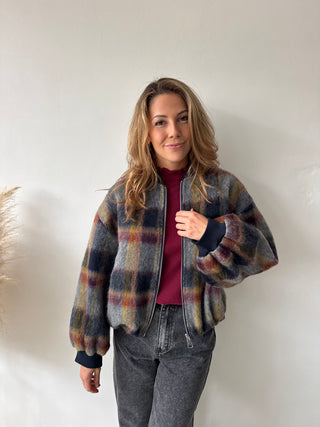 Colorful autumn jacket
