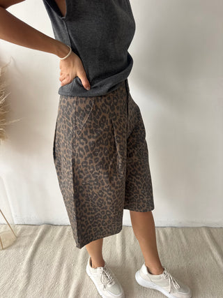 Leopard jorts