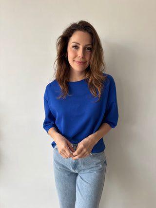 Soft cobalt t-shirt