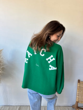 Matcha green sweater