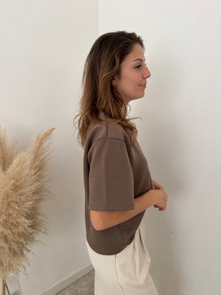 Super soft light brown t-shirt