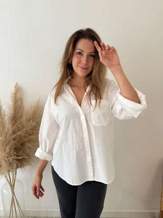 Perfect classic white blouse