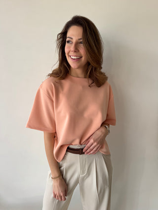 Super soft peach t-shirt