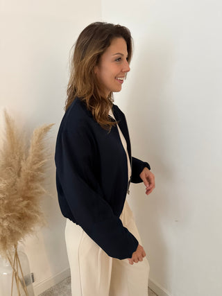 Navy bomberjacket