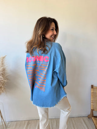 Iconic denim shirt