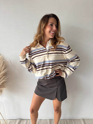 Brown skort