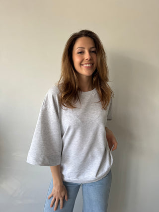 Grey summer top