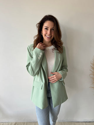 Mint spring blazer