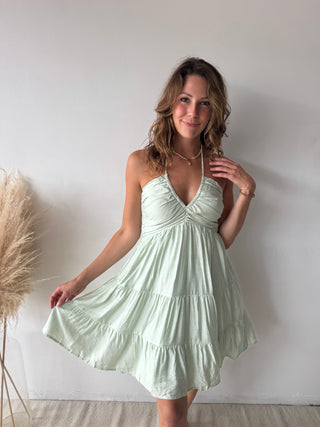 Mint summer dress