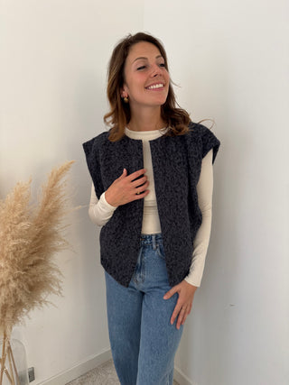 Marine fall gilet