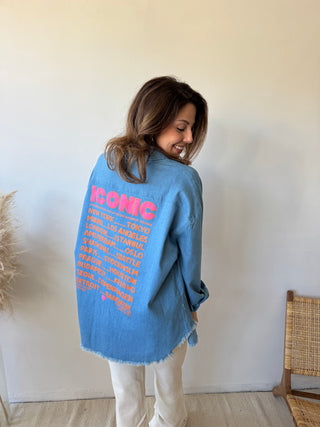 Iconic denim shirt