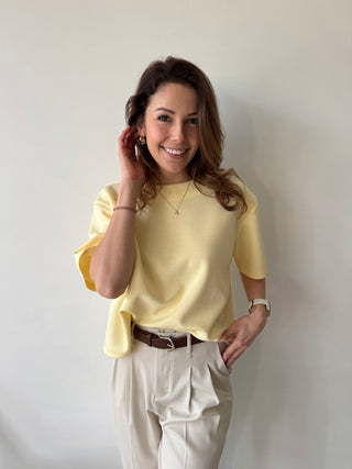 Super soft yellow t-shirt