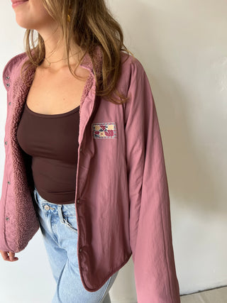 Old pink reversible jacket