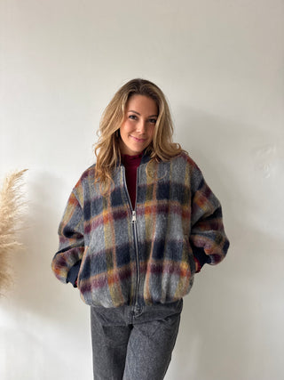Colorful autumn jacket